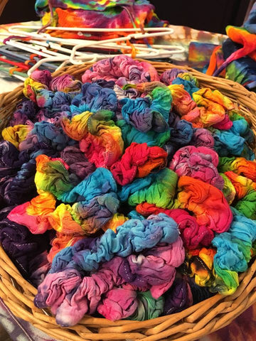 3 Tie-Dye Hair Scrunchies!