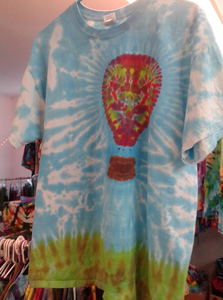 Hot Air Balloon Pattern T-Shirt