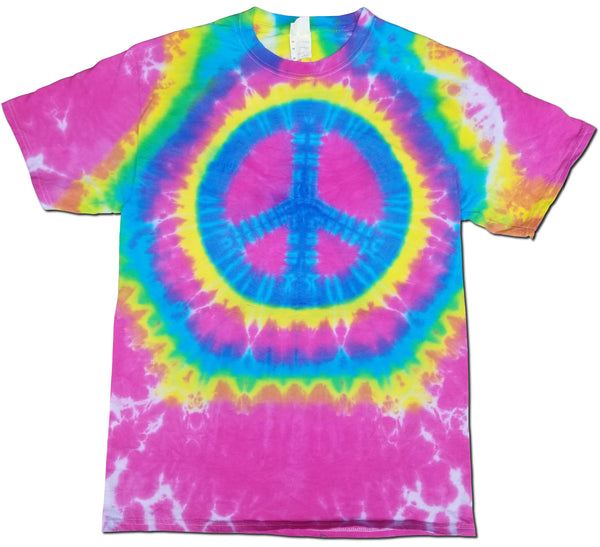 Peace Sign Patterned T-Shirt
