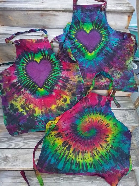 Tie-Dyed Aprons
