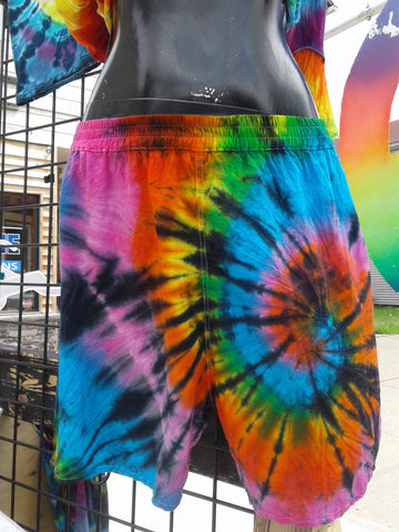 Women's Tie-Dyed Boxer Shorts