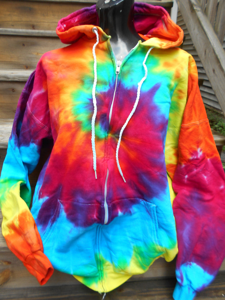 Rainbow tie Dye Hoodie